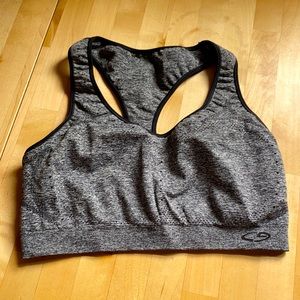 Champion XL silver gray sports bra